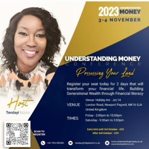 Understanding Money Conference- Saturday Only Early bird £25